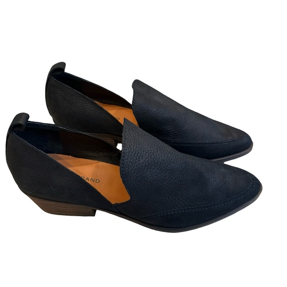 Lucky Brand Mahzan Slip On Loafer Black Nubuck Leather, Sz 6.5 - Picture 5 of 15